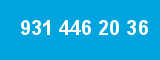 931 446 20 36